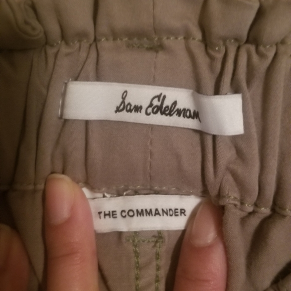 Sam Edelman The Commander Utility Pants, green, sz 8 - Picture 7 of 7